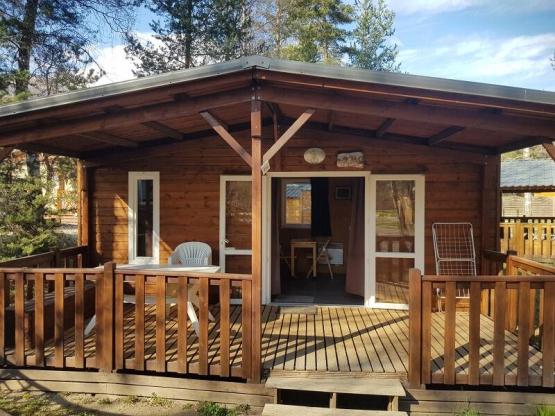 Chalet Confort Type Modulo 18 - 18 m² / 1 chambre - Terrasse couverte 15 m²