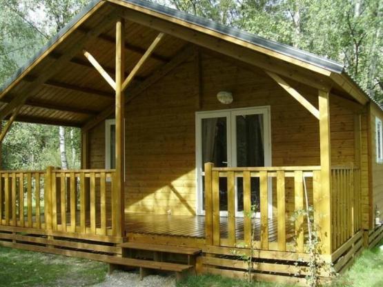 Chalet Grand Confort Type Modulo 24 - 24 m² / 2 (slaap)kamers - overdekt terras 15 m²