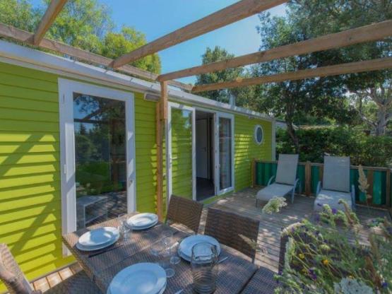 Mobil-home  Confort+ 25 m² (2 chambres) -  climatisé