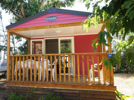 Mobil-Home PIN PARASOL Standard 30m² (2 chambres) - terrasse couverte 8 m²- TV-NON CLIMATISE