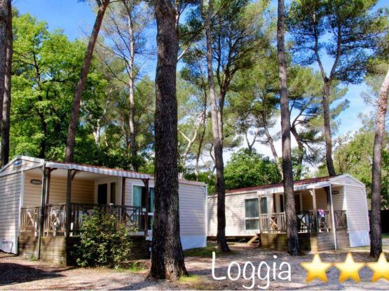 Mobilheim Maxi  Confort LOGGIA Klimaanlage
