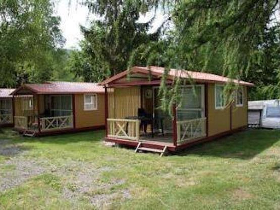 Chalet TRADITIONNEL 30 m² (2 chambres) + terrasse couverte