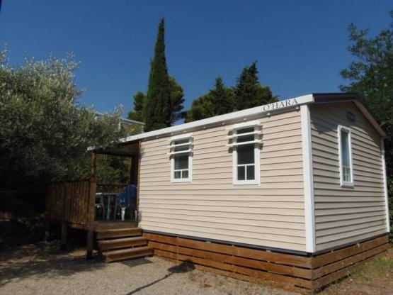 Mobilheim KOMFORT 2 Schlafzimmer. CLIM, ohne Fernseher.