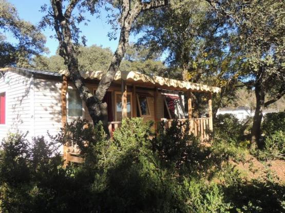 Mobil-home Confort FAMILY PLUS 32m² (3 chambres) - terrasse couverte  TV INCLUSE arv/départ samedi