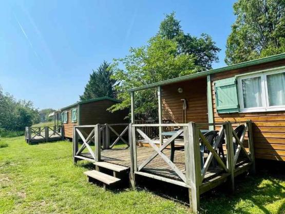 Mobiles-homes Confort + / 2 chambres / Clim - double terrasse
