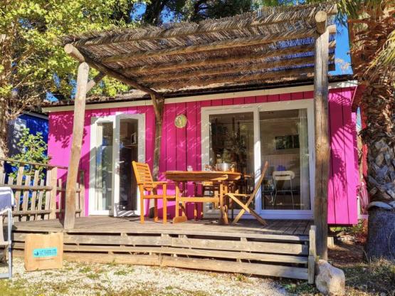 Paillotte BAYA PREMIUM  24m² / 1 chambre - Terrasse 11m²