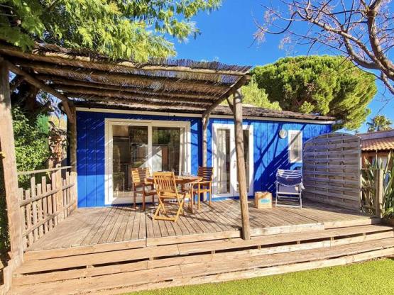 Paillotte SAONA PREMIUM Climatisée 28m² - 2 chambres - Terrasse 15m²