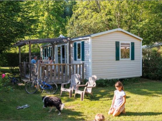 Mobilhome Confort 32m² (3 chambres) + terrasse