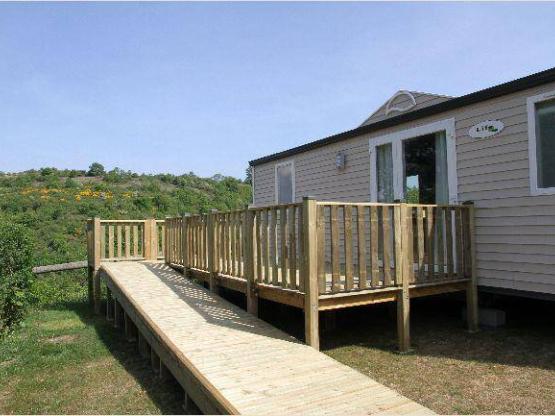 Stacaravan 34m² / 2 slaapkamers - Terras (voor mindervaliden)