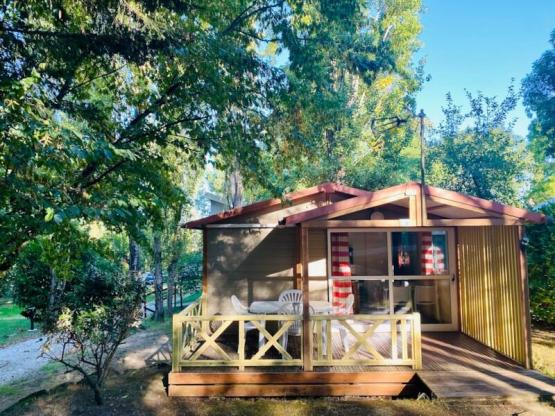 Chalet Bouleau Standard 20m² - 2 chambres + Terrasse couverte 10m²