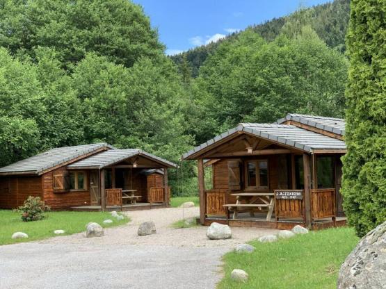 4.CHALET BOIS MONTAGNE 35M² avec terrasse couverte *