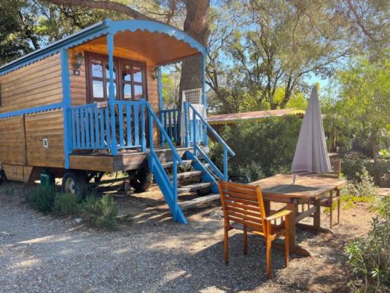 Roulotte 21m² / 1 chambre - Terrasse 3m²