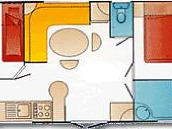 Mobil-home 2 Chambres