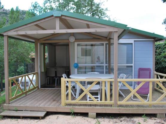 Chalet NEMO Standard 22m² (2 chambres) + terrasse couverte 7m2 + CLIM