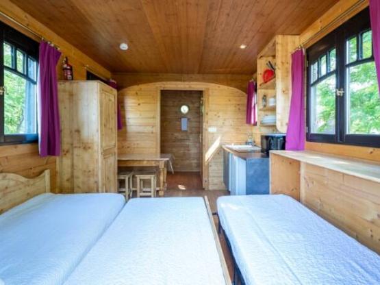 Roulotte adaptée aux personnes à mobilité réduite