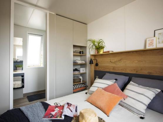 Mobilhome Confort 40m² (4 chambres)  + terrasse