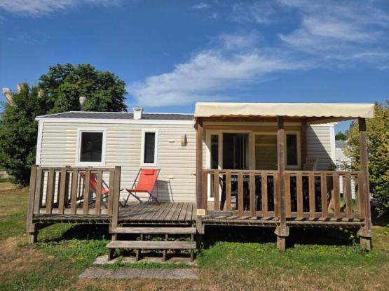 Mobil home Bermudes 31m² + terrasse semi-couverte - climatisation optionnelle