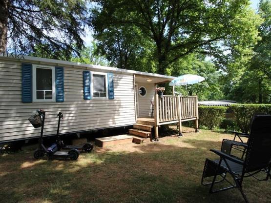 Mobil-home CONFORT O'HARA - 28m² - terrasse couverte - 2 chambres -