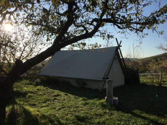 Tente Trappeur équipée