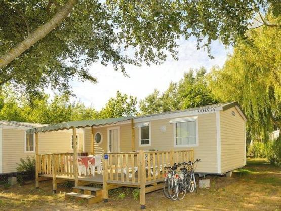 Mobilheim Standard 27.5m² (2 Zimmer) + halbüberdachte Terrasse