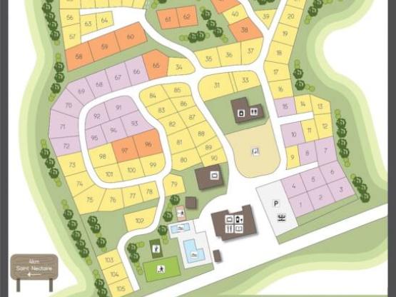 Camping : Emplacement Classique pour caravan ou camping-car (électricité pas inclus)