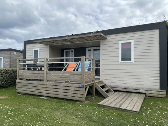 Mobil-home Privilège 2 chambres - 35m² avec terrasse en bois
