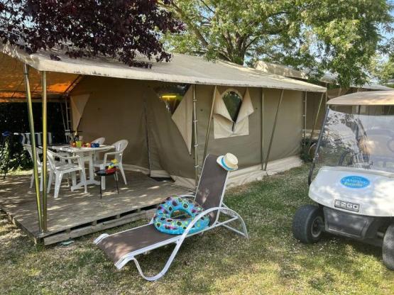 Tente Nature -2 chambres sans sanitaires