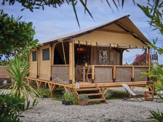 Lodge sur pilotis Confort 34m² (2 chambres) + terrasse couverte 10m²