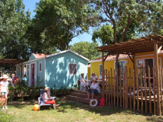 MOBIL-HOME COSY 4/6 CLIMATISE : 2 chambres