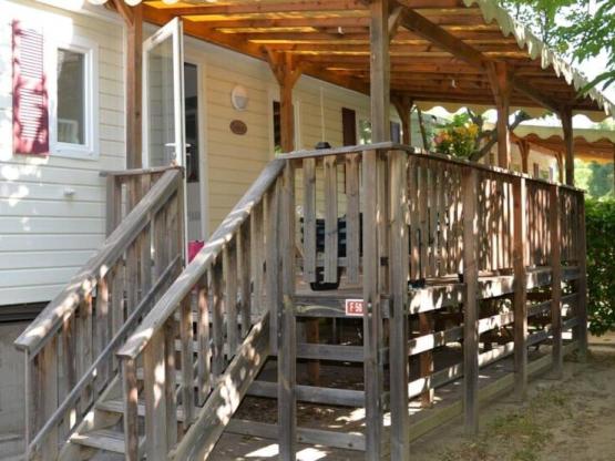 Stacaravan met airco - 31m² - 3 slaapkamers