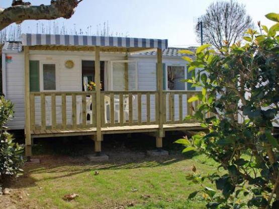 Mobilhome+terraza cubierta