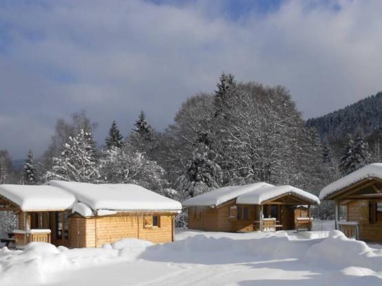 6.CHALET BOIS MONTAGNE 35M² avec terrasse couverte *