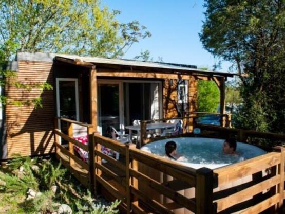 Mobil-Home Premium 2ch - CLIM + SPA + Lits faits (SH)