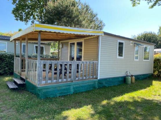 Mobil home Confort 28m² (2 chambres) avec terrasse couverte