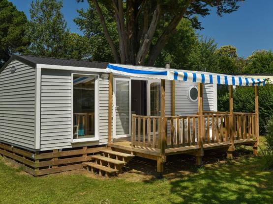 Mobil-home Perceval Standard 29m² (2 chambres) + terrasse couverte + TV