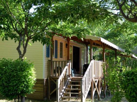 Stacaravan met airco - 28m² - 2 slaapkamers