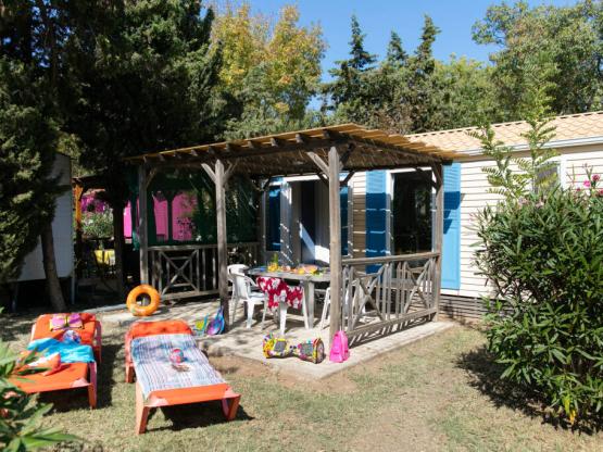 MOBIL-HOME COSY 4 CLIMATISE : 2 Chambres