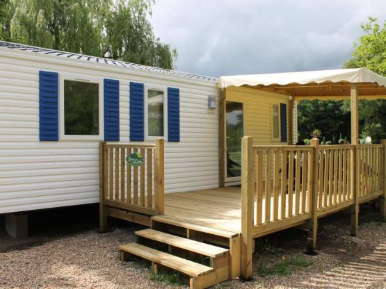 Mobil-home  3 chambres 36m² avec terrasse 18m²