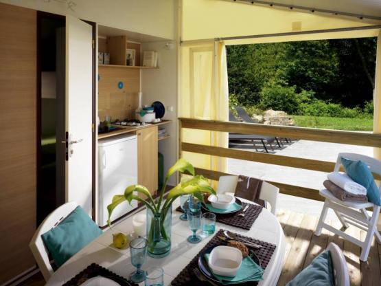 Cabane ROBINSON 2 chambres (superficie 21m² - sans sanitaires)