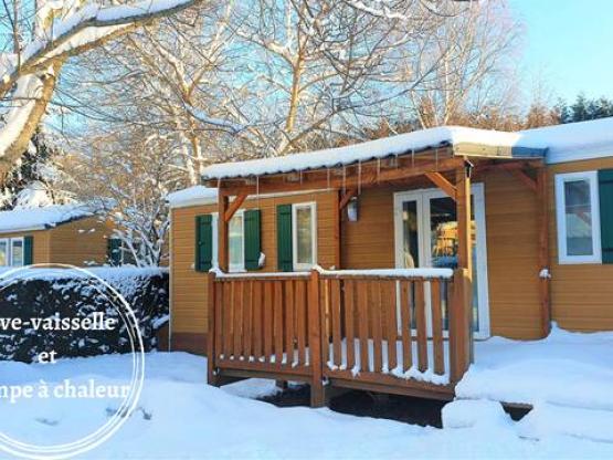 Chalet Mobile Bermude -30m² + Terrasse de 15m²