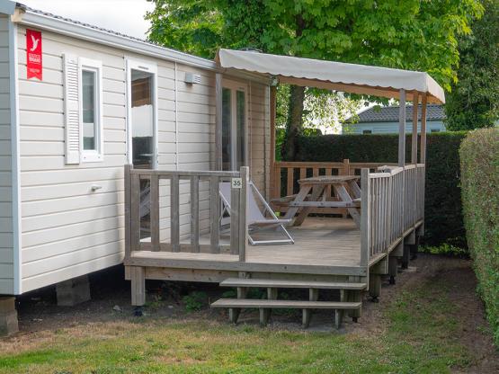 Mobil-home Confort - 2 chambres - 30 m²