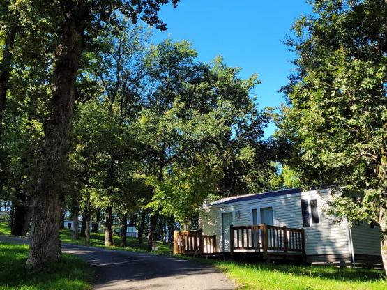 Mobile home premium, 30m², 2 chambres, proche du lac ou vue campagne