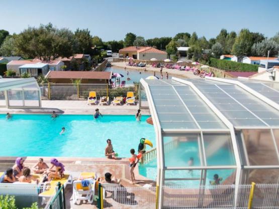 Roulotte 23m² - 2 chambres + TV