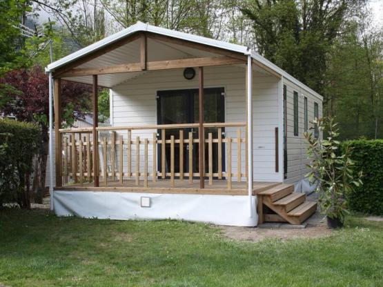 Mobil-home 4 places 2 chambres  PANAMA avec terrasse intégrée
