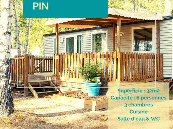 Mobile Home Pin - 3 Chambres