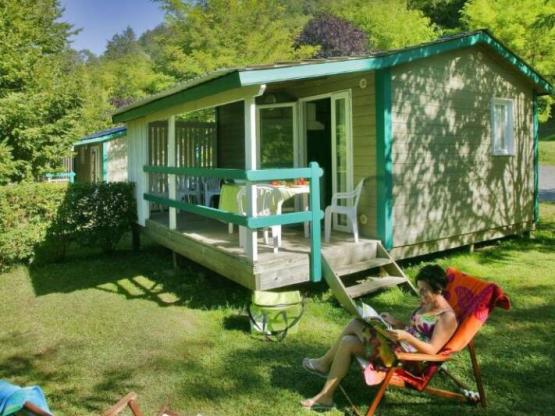 Chalet Lavande CONFORT 21m² - 2 slaapkamer - 10m² overdekt terras