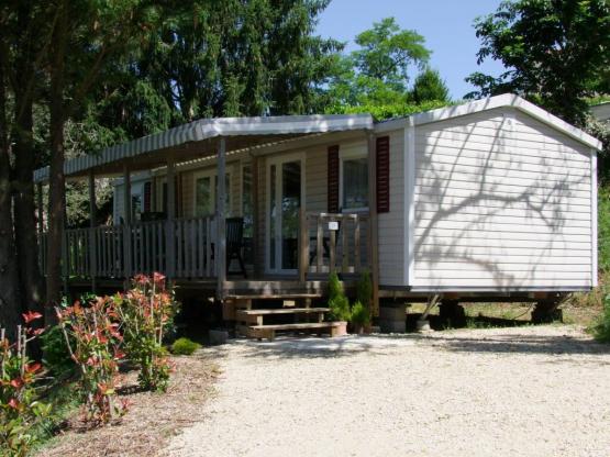 Mobilheim 3 Schlafzimmern - 2 Badezimmern APOLLON RIVIERA 40 m² - 18 m² überdachte Terrasse