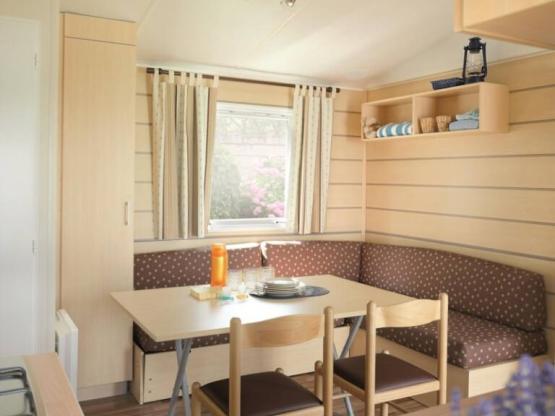 Mobil-home 3 chambres - CONFORT - Climatisé - Jusqu'à 6 personnes