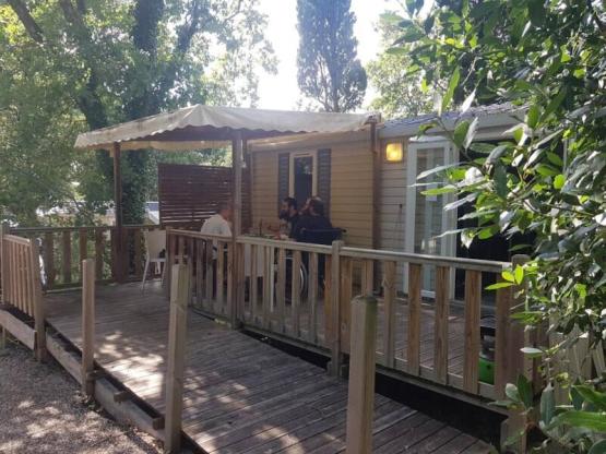 Mobil home 2 chambres PMR - CONFORT - Climatisé - Jusqu'à 4 personnes