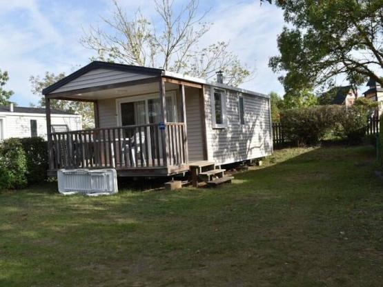 Mobilheim Standard 24m² 2 Schlafzimmer + überdachte Terrasse 7m² - an den Ufern der Loire + TV